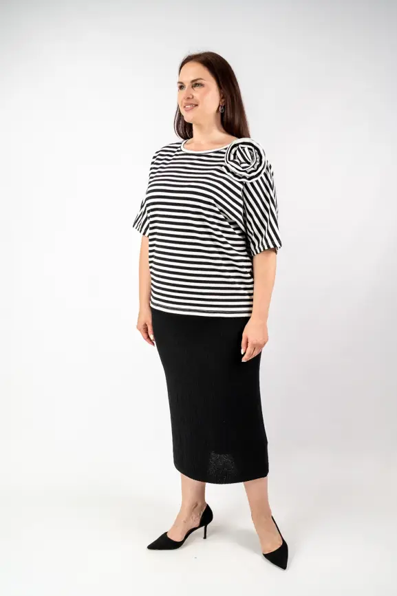 Юбка облегченная ЭттоПлюс 1026-1 Размер 48-56 фото 92