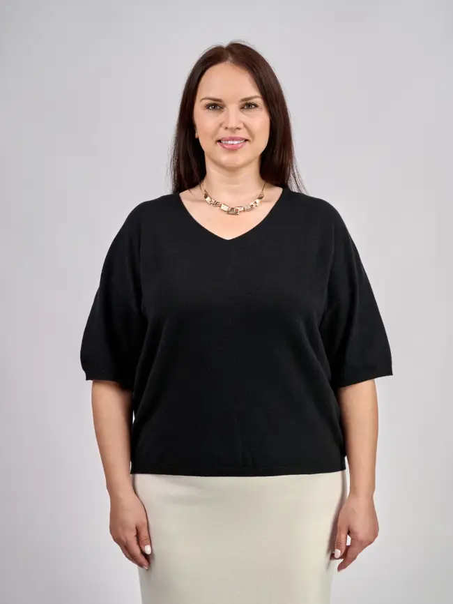 Джемпер 20241 ЭттоПлюс Размер 50-58 фото 2