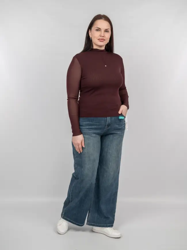 Лонгслив 8368 Размер 48-54 фото 63