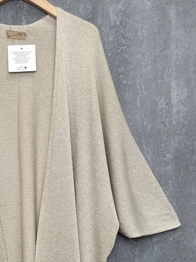 Двойка кардиган и топ Италия 8935 Размер 50-58 фото 5