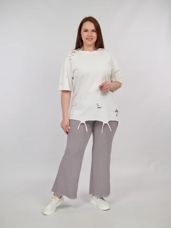 Палаццо облегченные ЭттоПлюс 2138 Размер 50-58 фото 29