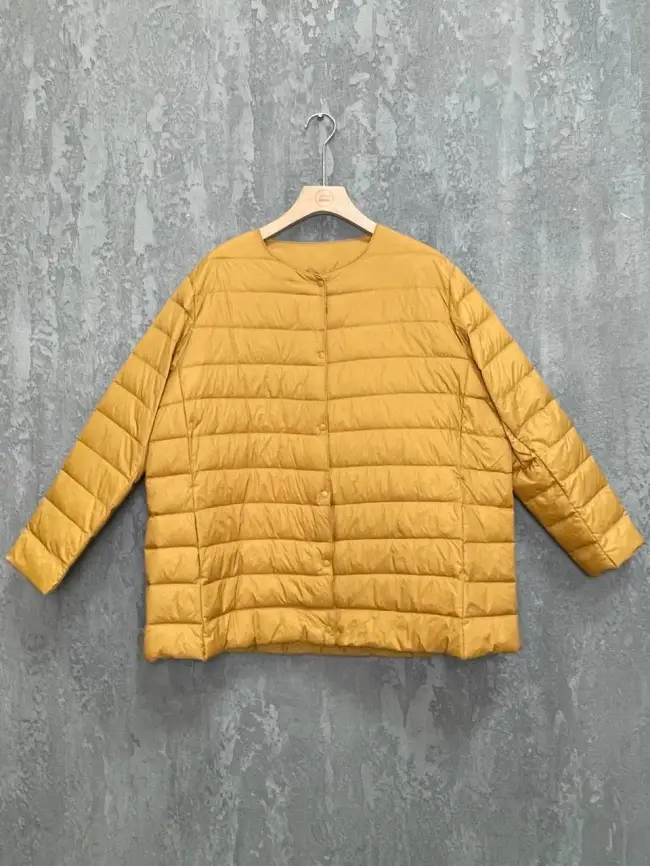 Легкая пуховая куртка 8802 Размер 46-56 фото 112