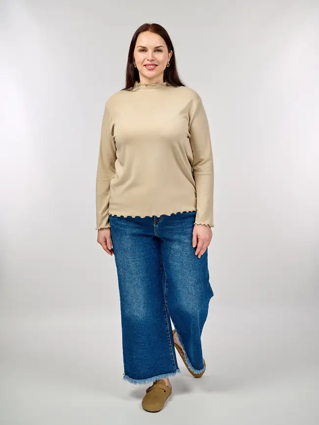 Лонгслив 5688-1 Размеры 50-58 фото 3