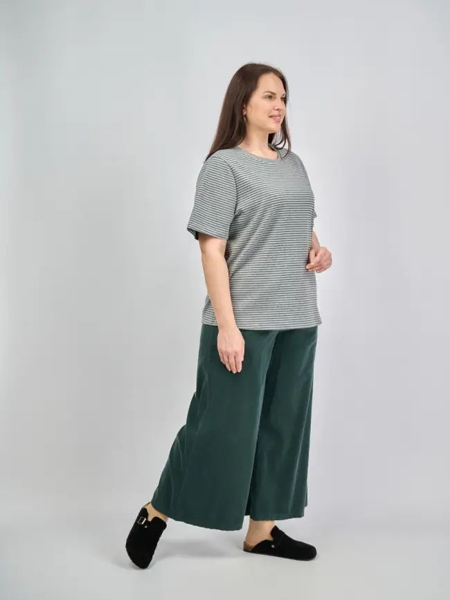 Палаццо вельвет 9925 Размер 48-54 фото 48