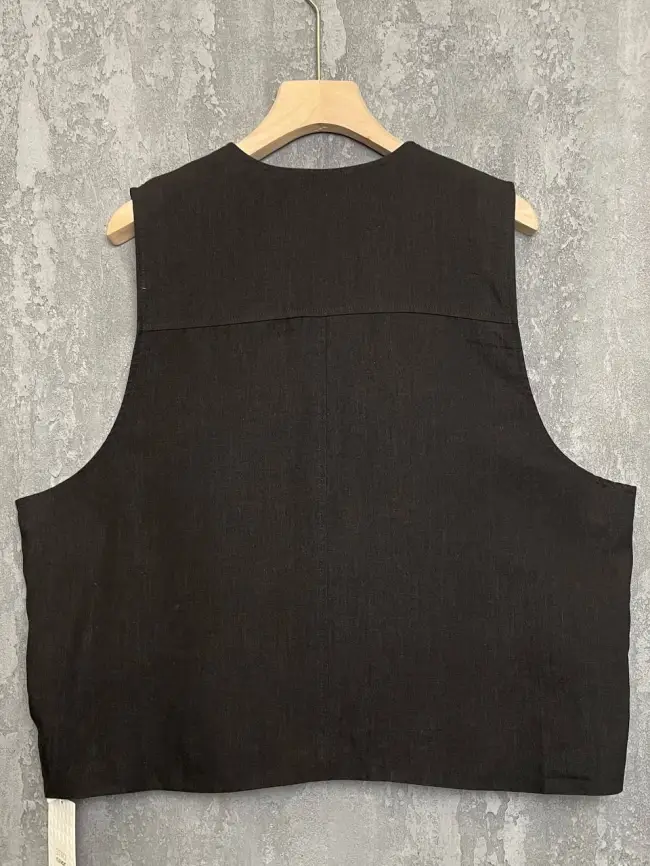 Жилет лен на подкладке 24625 Размер 50-58 фото 30