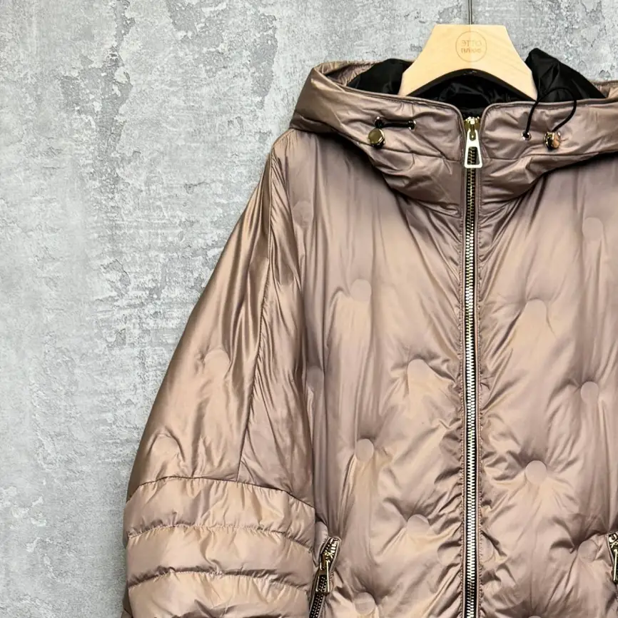 Куртка с трикотажным рукавом 6560 Размер 48-54 фото 60