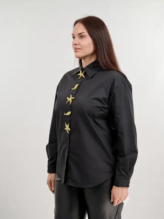 Рубашка 8601 Размер 48-54 фото 17