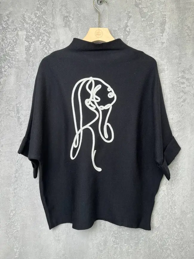 Джемпер "Девушка" 0921 Размер 46-54 фото 24