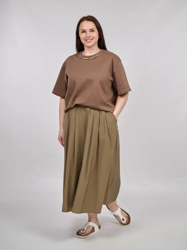 Юбка 1007 Размер 50-58 фото 5