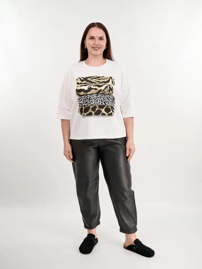 Лонгслив 25002 Размер 50-58 фото 130