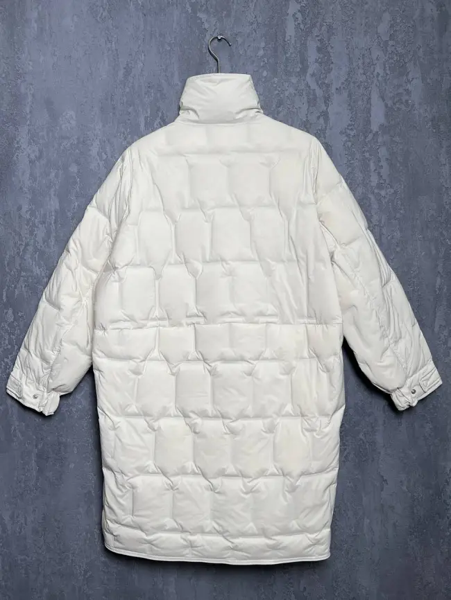 Пуховое пальто 6325 Размер 46-56 фото 15