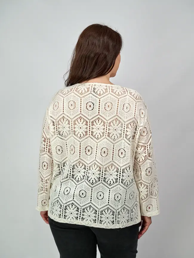 Джемпер 1266 Размер 52-58 фото 7