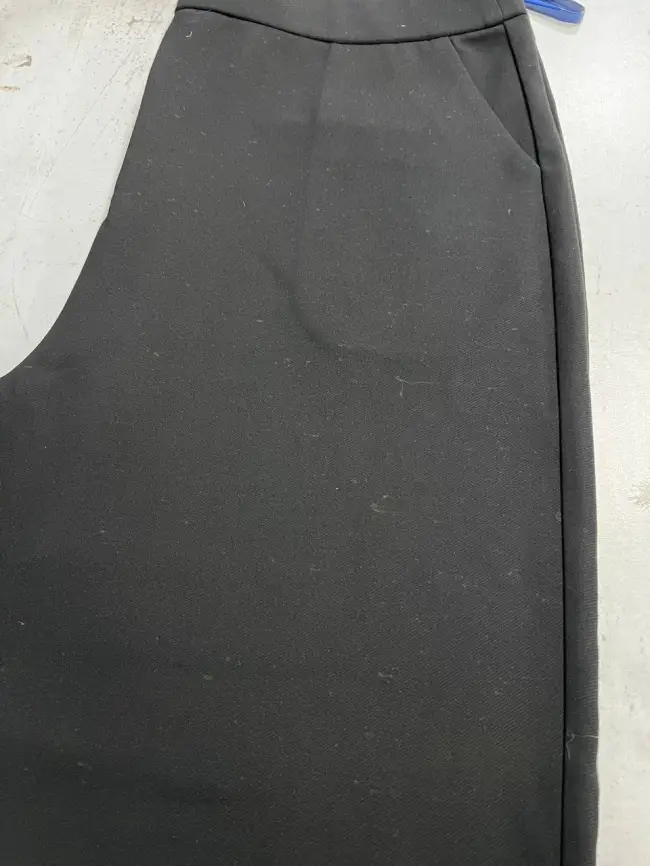 Брюки  размеры 50-56 9861-1 (35 (54-56), черный) Уценка фото 3