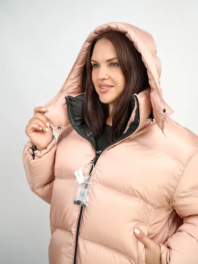 Пуховик зимний короткий 9903 Размер 50-58 фото 41