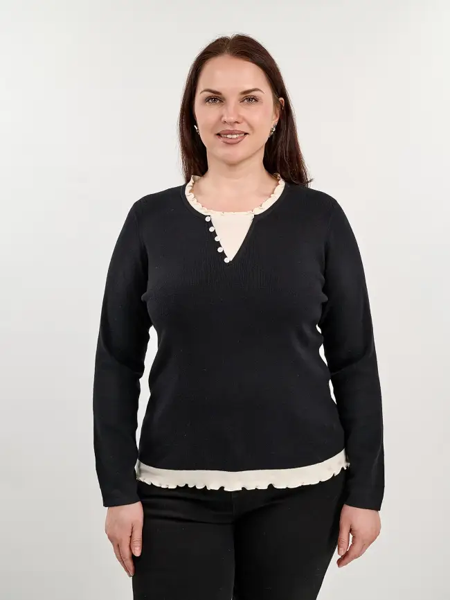 Джемпер 23227 Размер 48- 56 фото 2