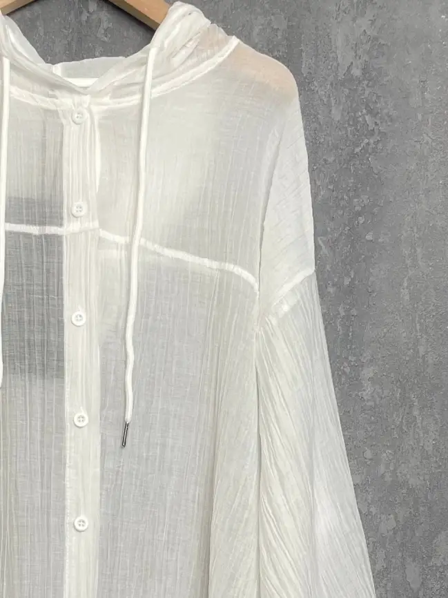 Пыльник рубашка удлиненный 9087 Размер 50-58 фото 45