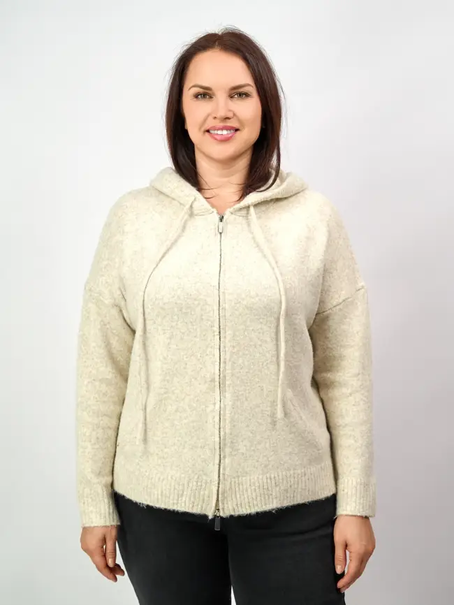 Худи зип ЭттоПлюс 86738 Размер 46-56 фото 1