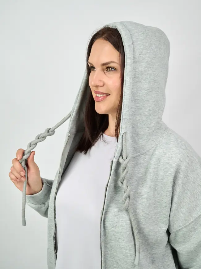 Худи зип оверсайз 505 Размер 50-58 фото 130