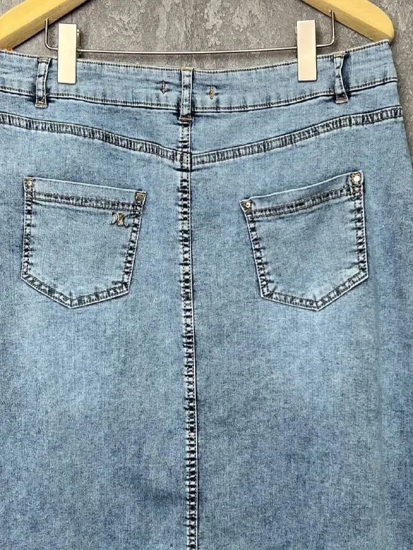 Юбка джинсовая 2331-B Турция фото 38