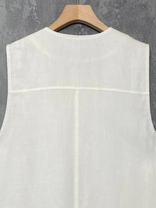 Жилет лен на подкладке 24625 Размер 50-58 фото 42