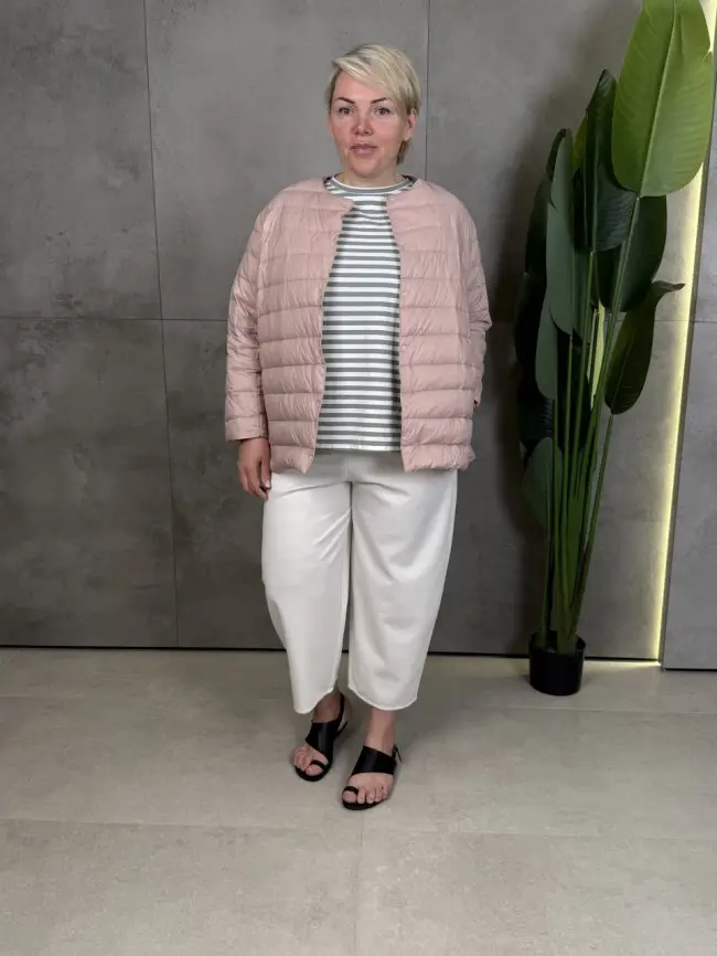 Легкая пуховая куртка 8802 Размер 46-56 фото 155