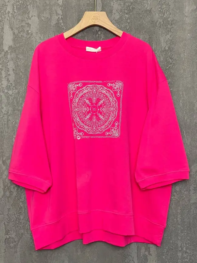 Лонгслив с принтом 95048 Размер 54-58 фото 50