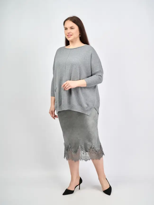 Джемпер 1444 Италия Размер 50-58 фото 20