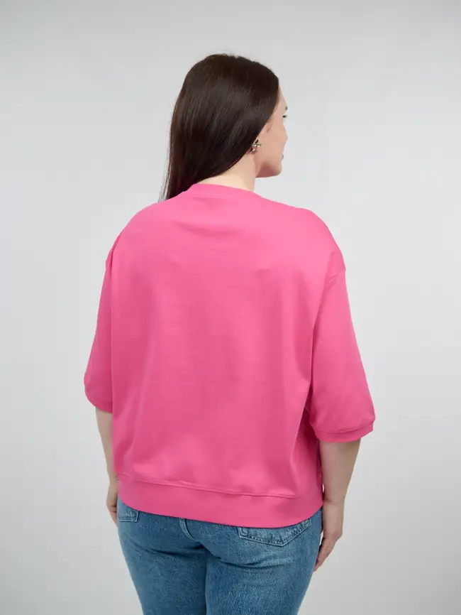 Лонгслив Цветы 25001 ЭттоПлюс Размер 50-58 фото 49