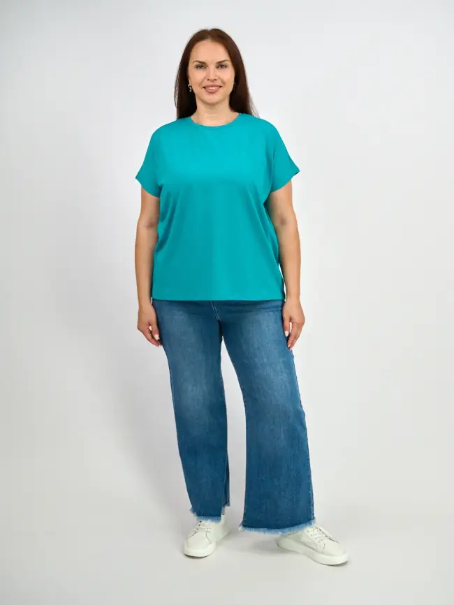 Джинсы палаццо 888 Размеры 50-52 фото 3