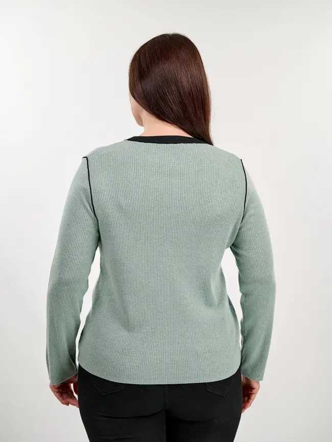 Джемпер 23172 Размер 50- 58 фото 16