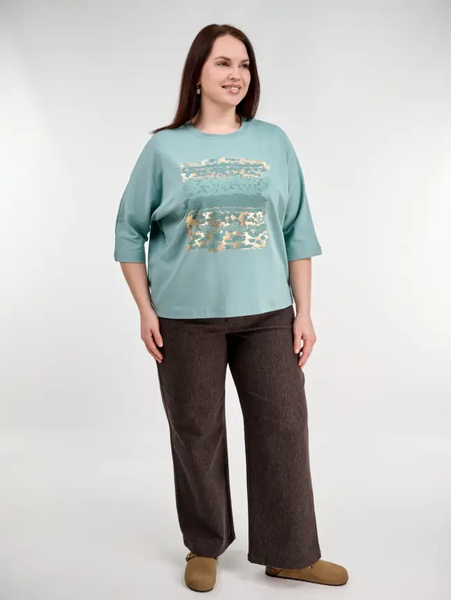 Лонгслив 25002 Размер 50-58 фото 77