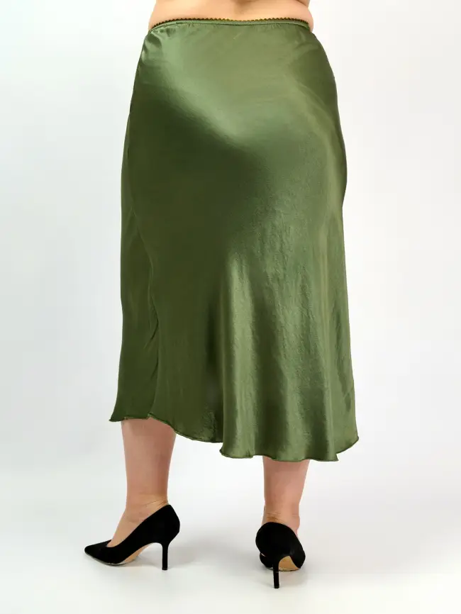 Юбка атлас 9298-1 Размер 48-56 фото 73