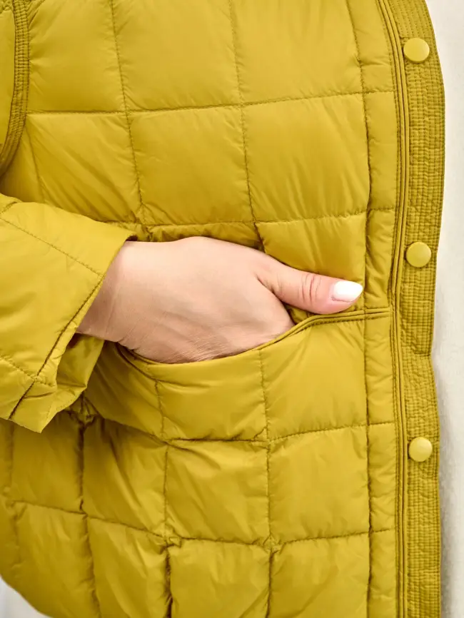 Куртка пух легкая 8176 Размер 44-52 фото 13