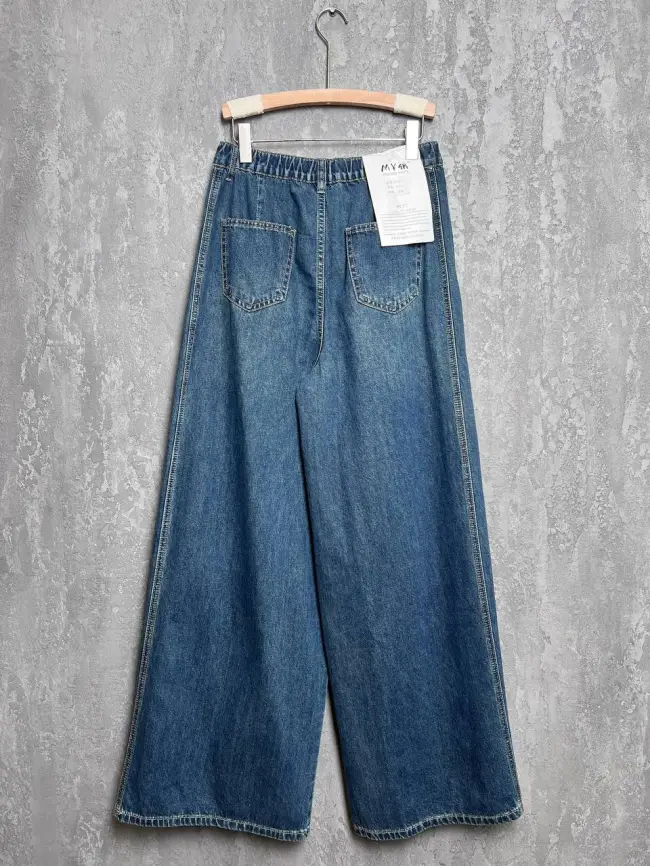 Джинсы палаццо 38785 Размеры 50-54 фото 19