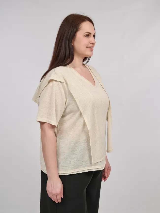 Футболка с накидкой 1080 Размер 52-58 фото 15