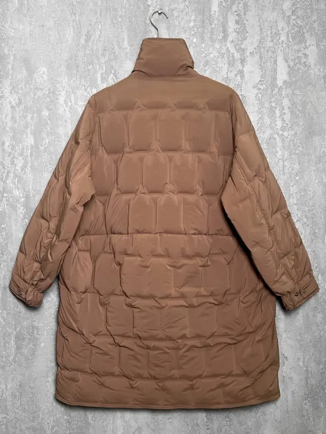 Пуховое пальто 6325 Размер 46-56 фото 30