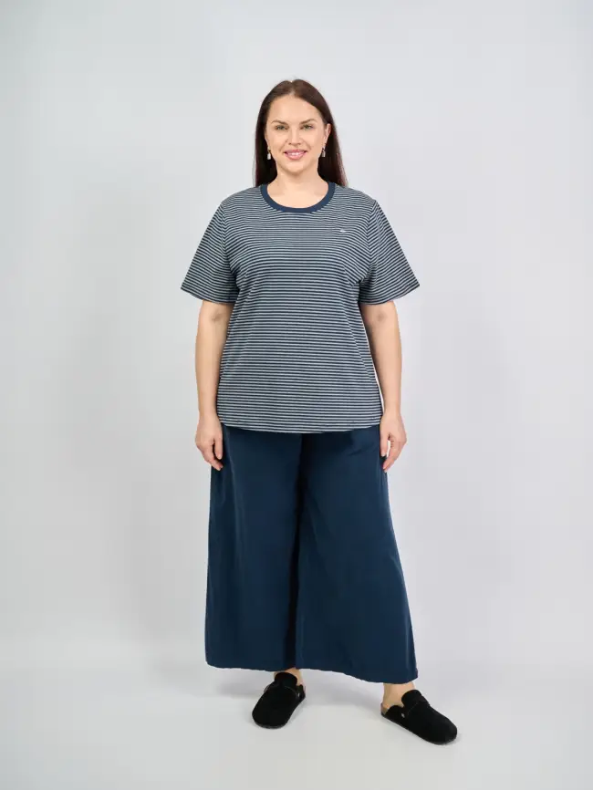 Палаццо вельвет 9925 Размер 48-54 фото 1