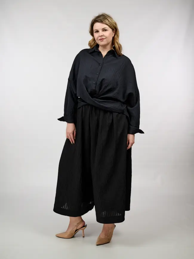 Кюлоты 88273 Батал Размеры 54-60 фото 24