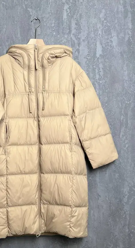 Пуховое пальто 870 Размер 48-54 фото 37