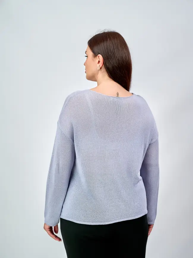 Джемпер облегченный 6876 Размер 50-56 фото 17