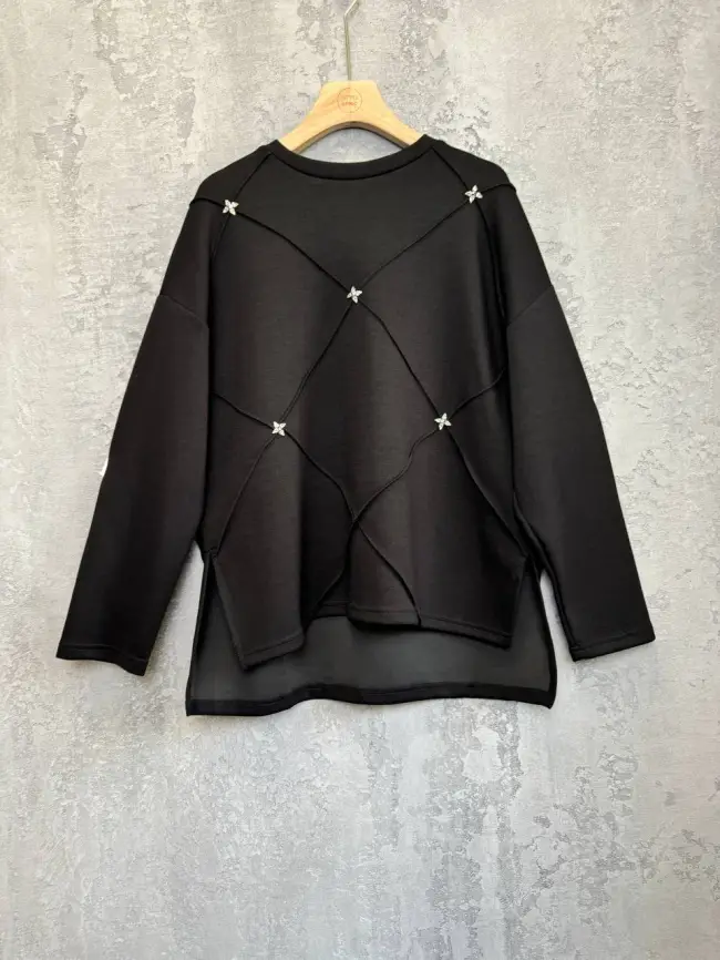 Лонгслив "Стразы" 16790 фото 4