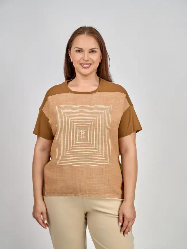 Футболка Лабиринт 6025 Размер 50-56 фото 15