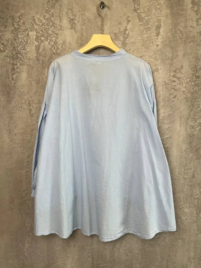 Рубашка фонарик Италия 3160 полоска Размер 52-58 фото 42