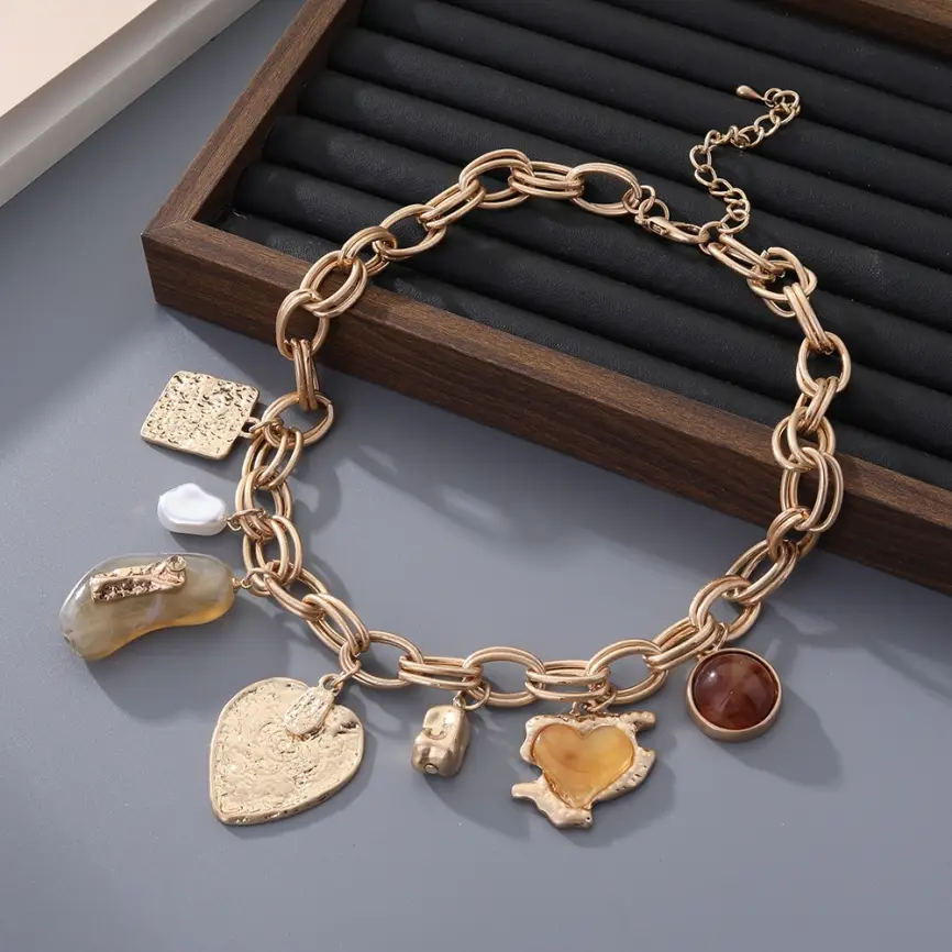 Колье с подвесками Б0261 фото 1