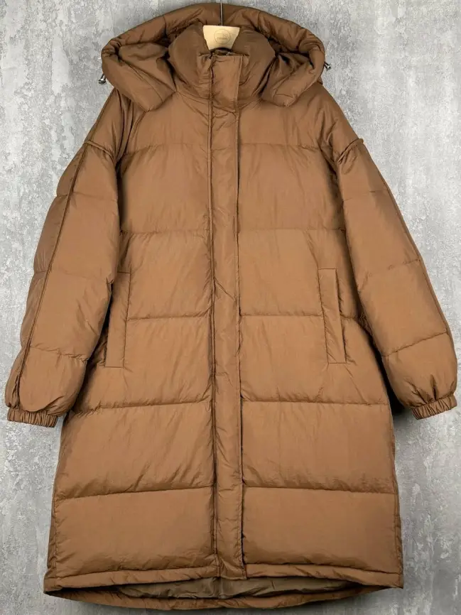 Пуховик А-силуэт 811 Размер 50-56 фото 22