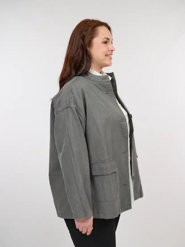 Куртка джинсовая 1078 размер 50- 58 фото 5