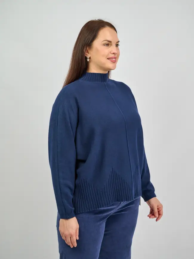 Джемпер 9801 Италия Размер 48-56 фото 35