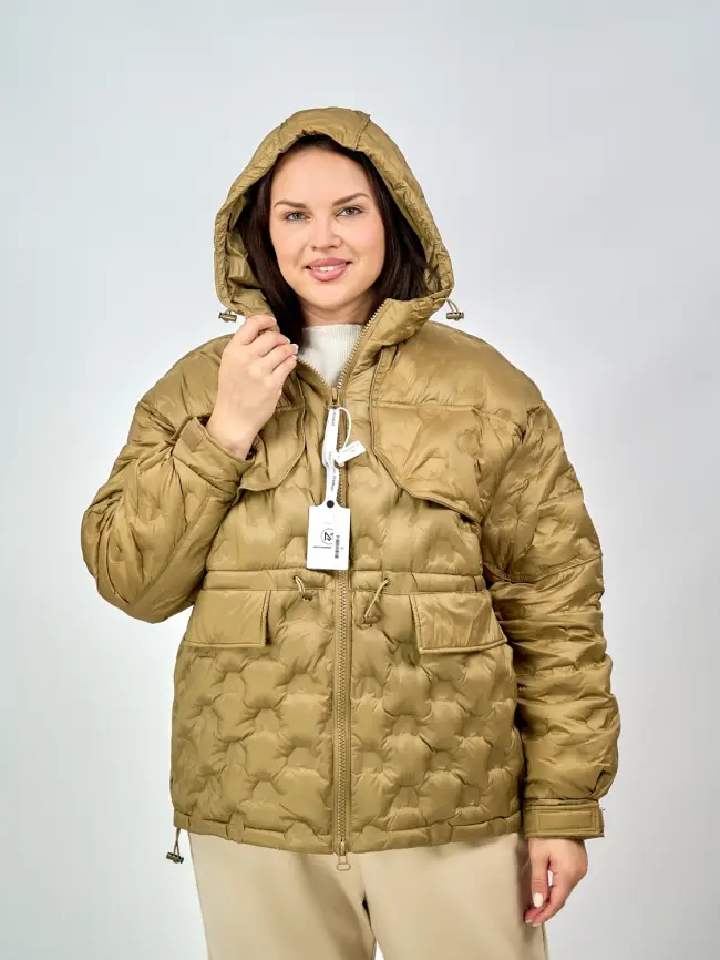 Пуховая куртка 9025 Размер 50-58 фото 1