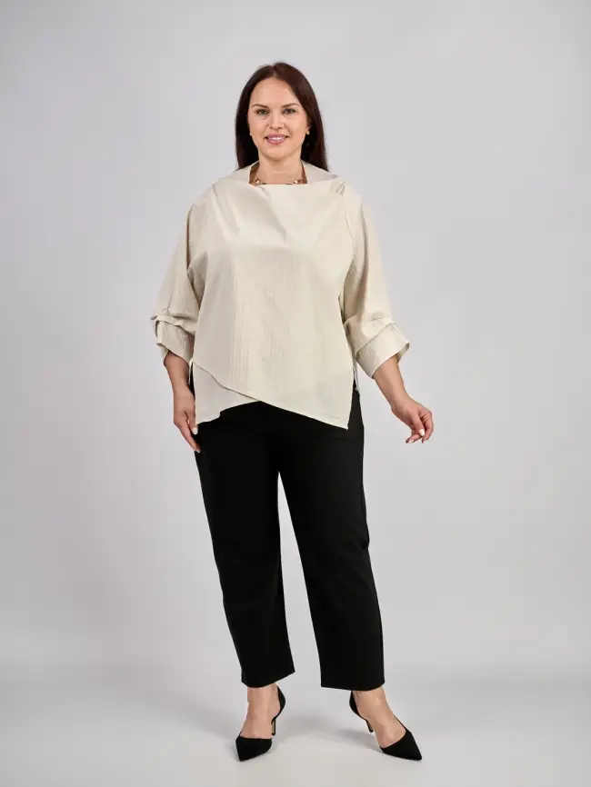 Блуза 33491 ЭттоПлюс Размер 50-58 фото 25
