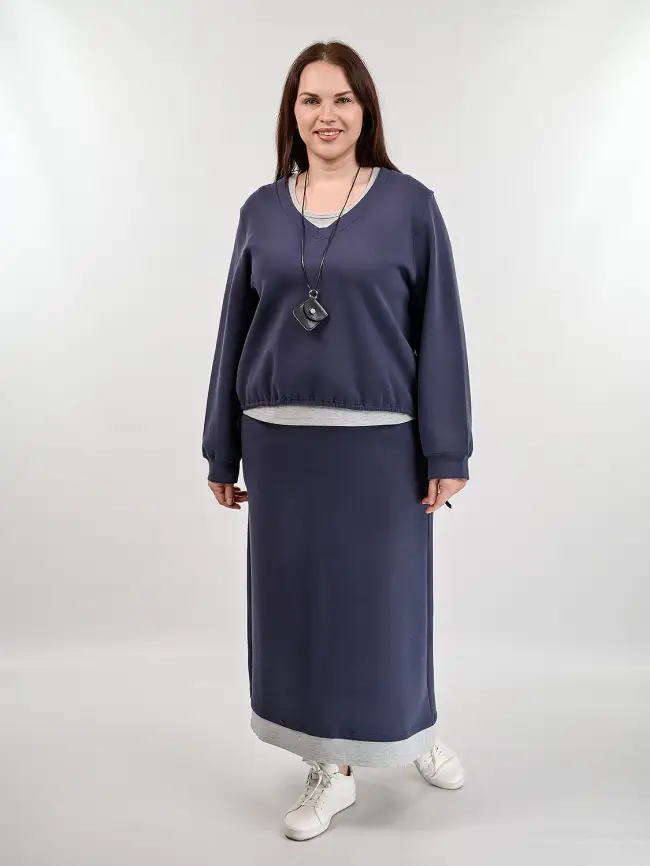 Костюм тройка 0093 Размеры 54-58 фото 1